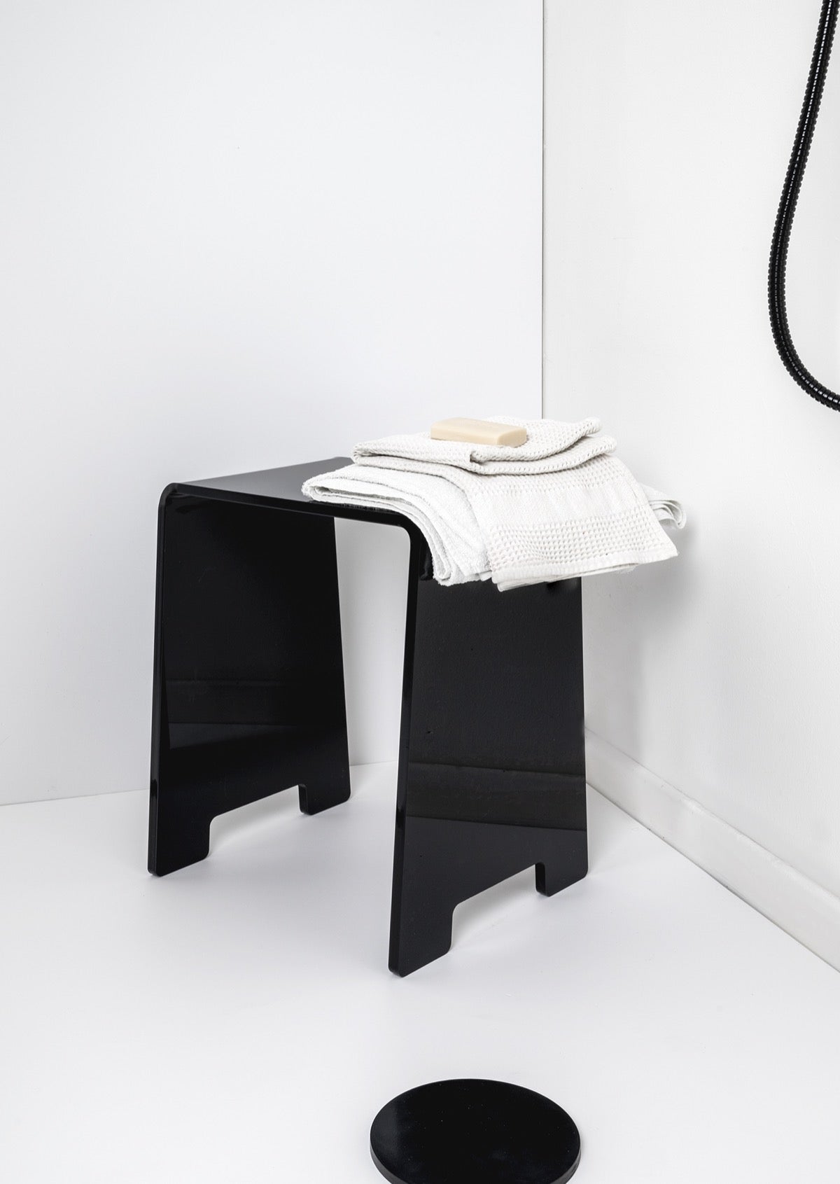 CALIPSO  SGABELLO  NERO