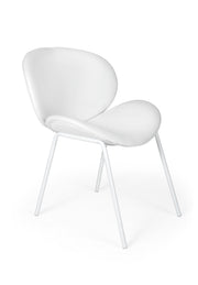 SET 2 POLTRONCINE WARHOL IN PELLE BIOLOGICA WHITE