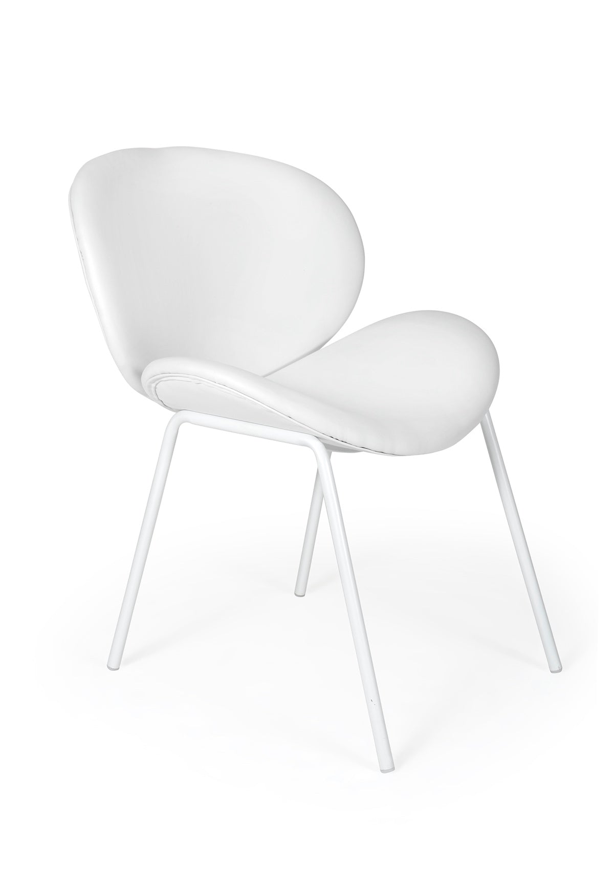 SET 2 POLTRONCINE WARHOL IN PELLE BIOLOGICA WHITE