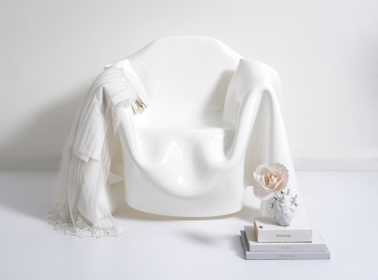 DRAPPEGGI POLTRONA BIANCO