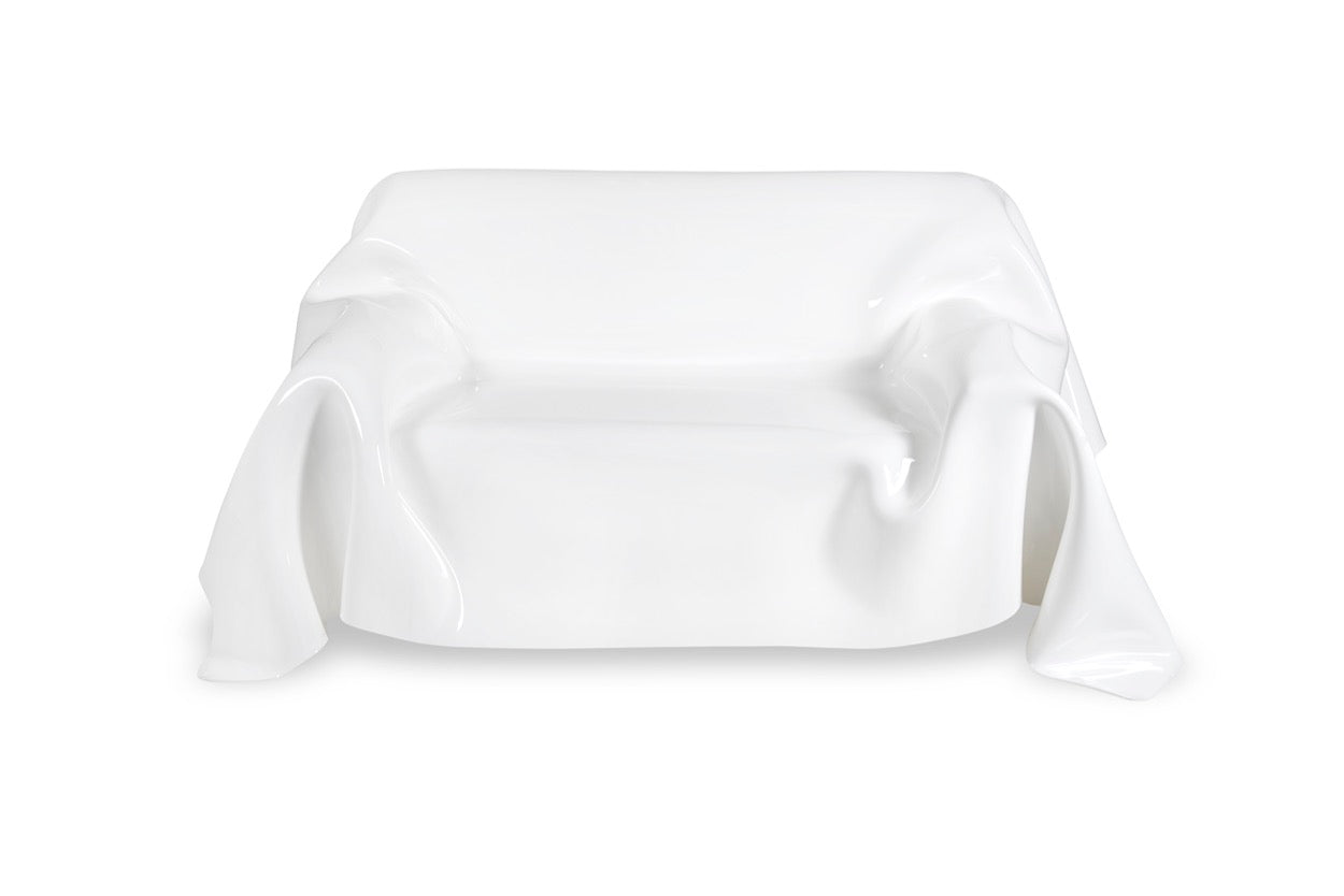 DRAPPEGGI DIVANO BIANCO