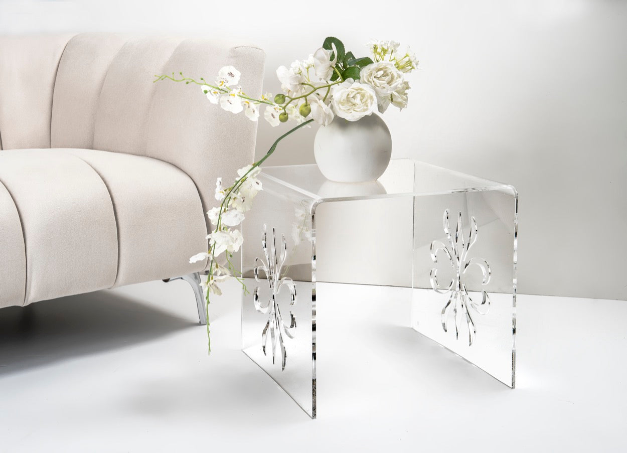 MANDALA TABLE TRASPARENTE