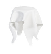 DRAPPEGGI TAVOLINO ALTO BIANCO