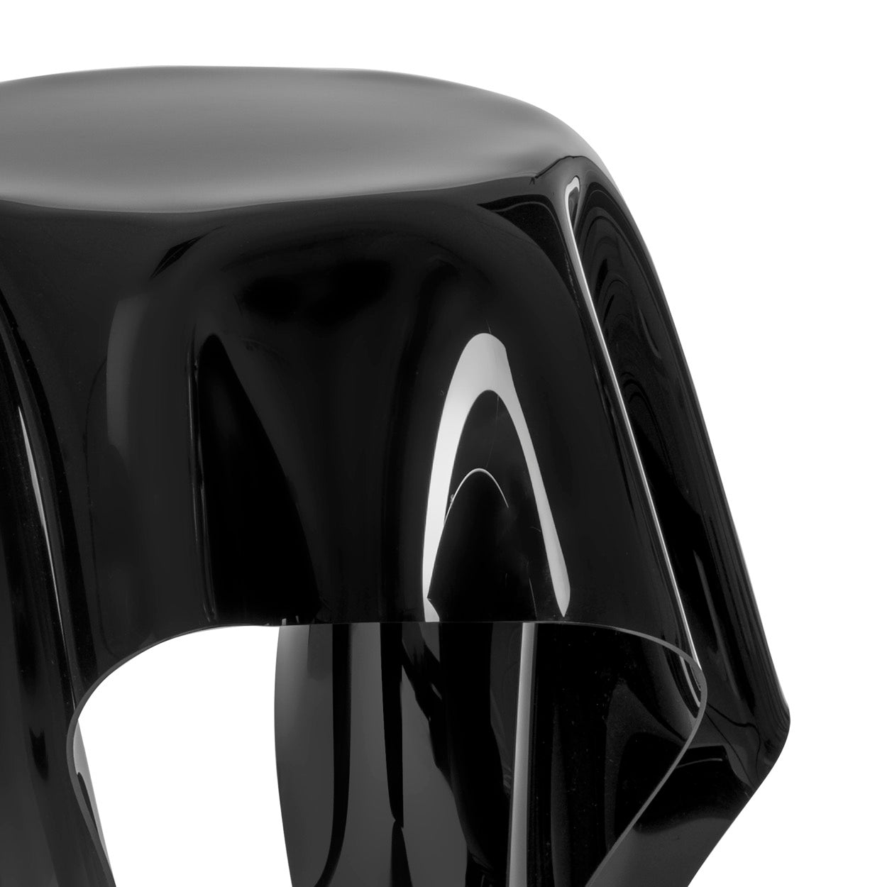 DRAPPEGGI  TAVOLO  ALTO  NERO