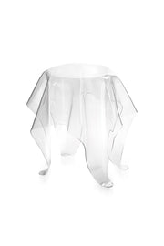 DRAPPEGGI TAVOLINO ALTO TRASPARENTE