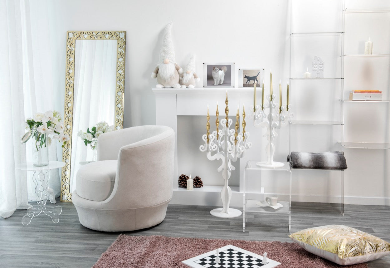 ARABESCO SMALL BIANCO