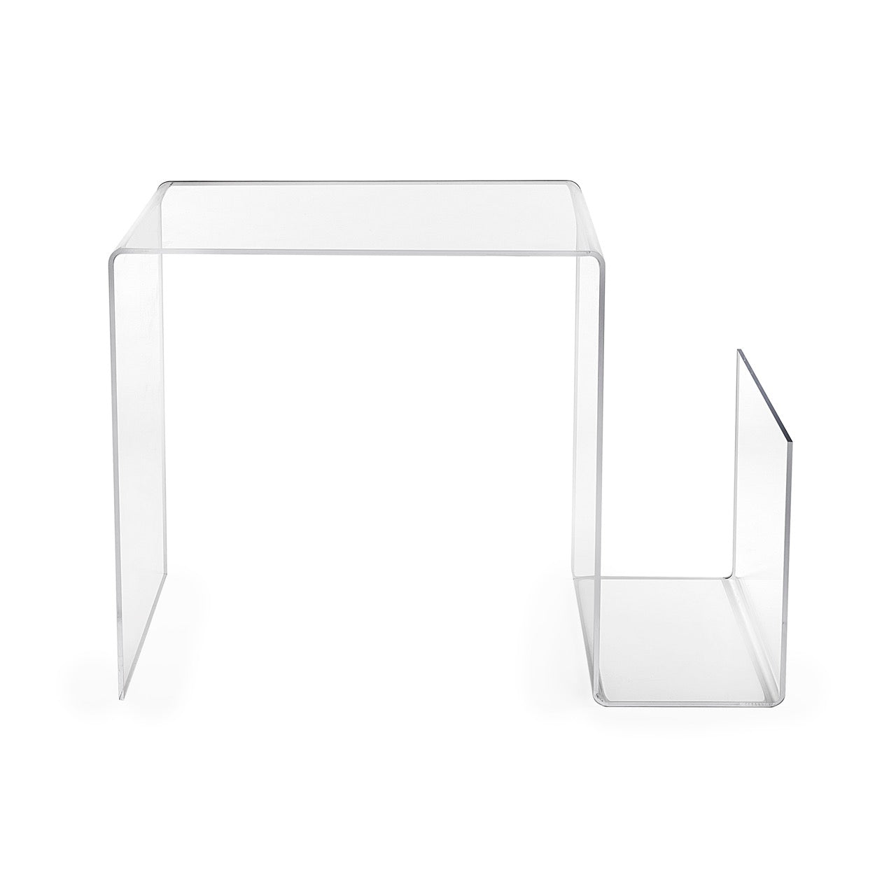 TAVOLINO  S-TABLE  TRASPARENTE