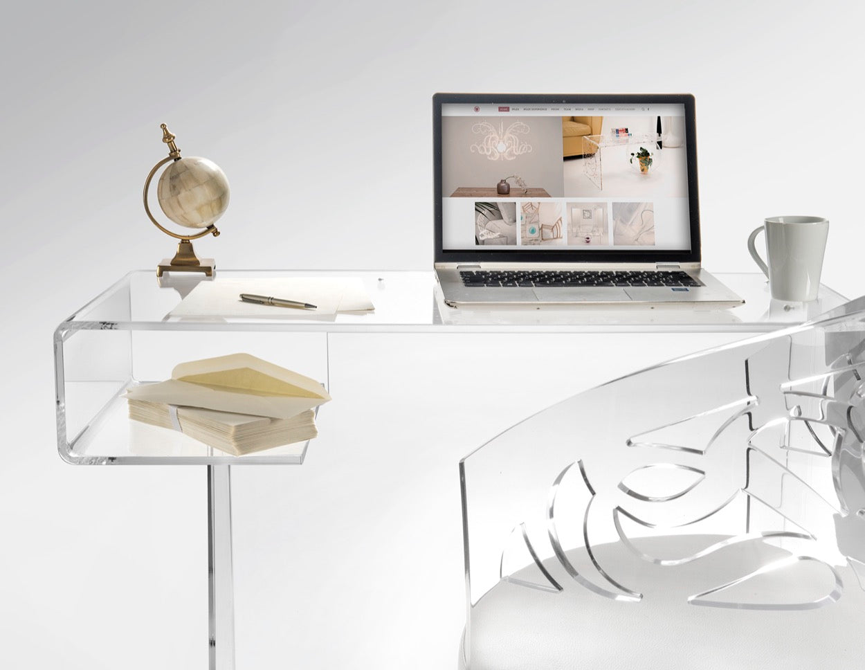 SCRIPTORIUM HOME OFFICE  TRASPARENTE