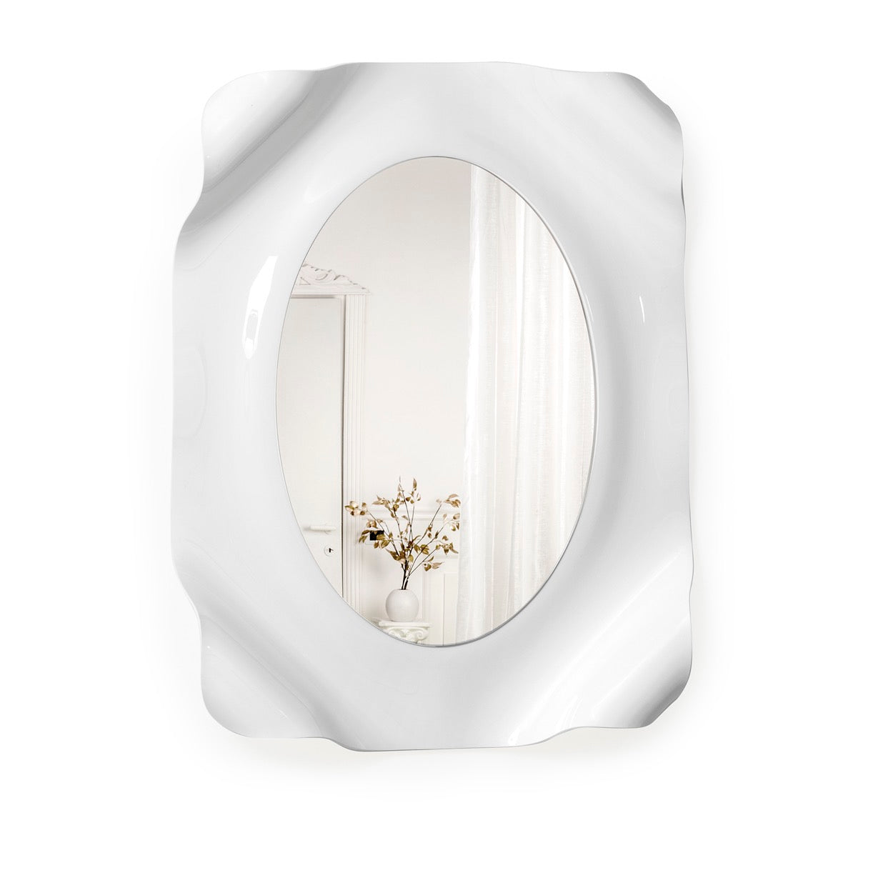 DRAPPEGGI SPECCHIO BIANCO
