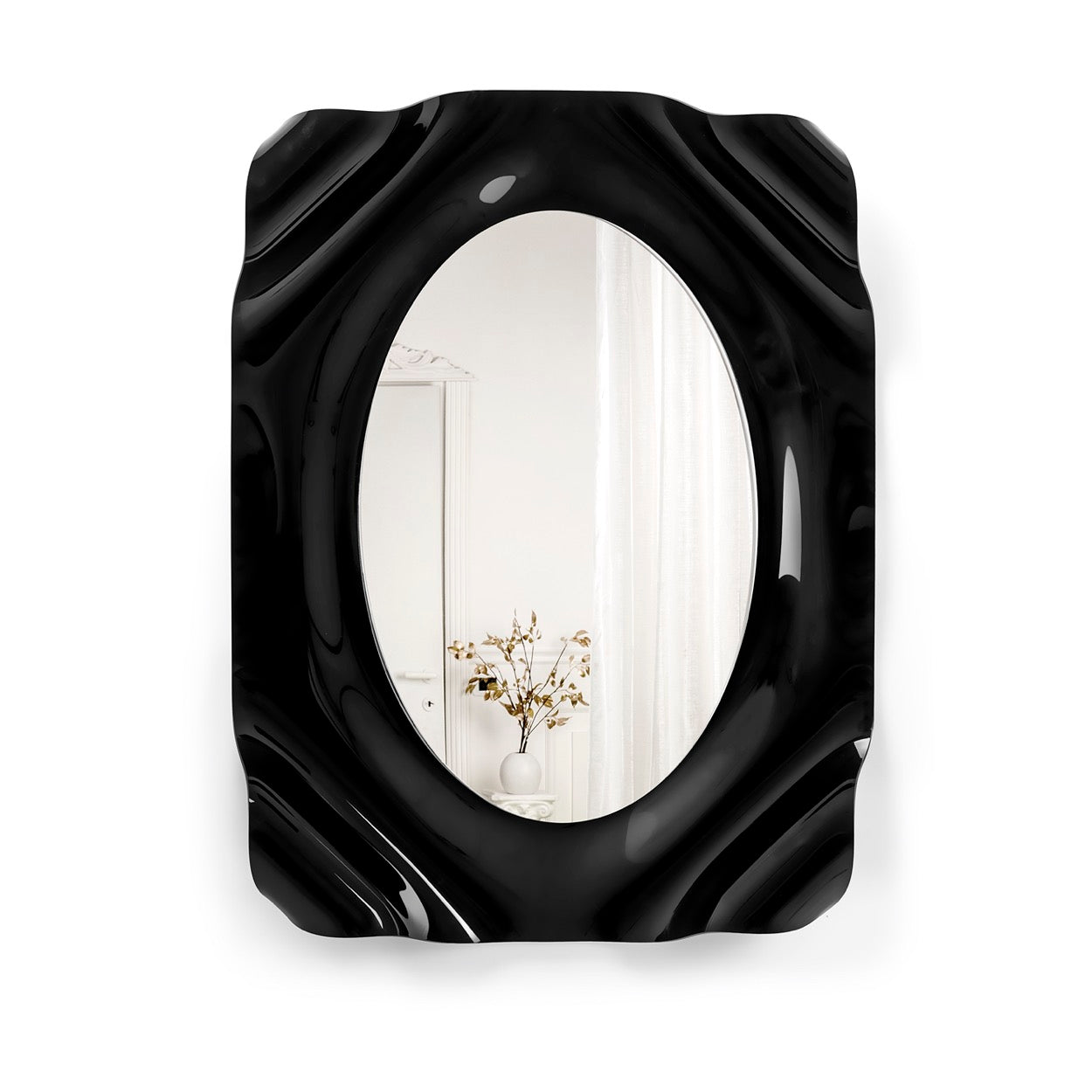 DRAPPEGGI  SPECCHIO  NERO