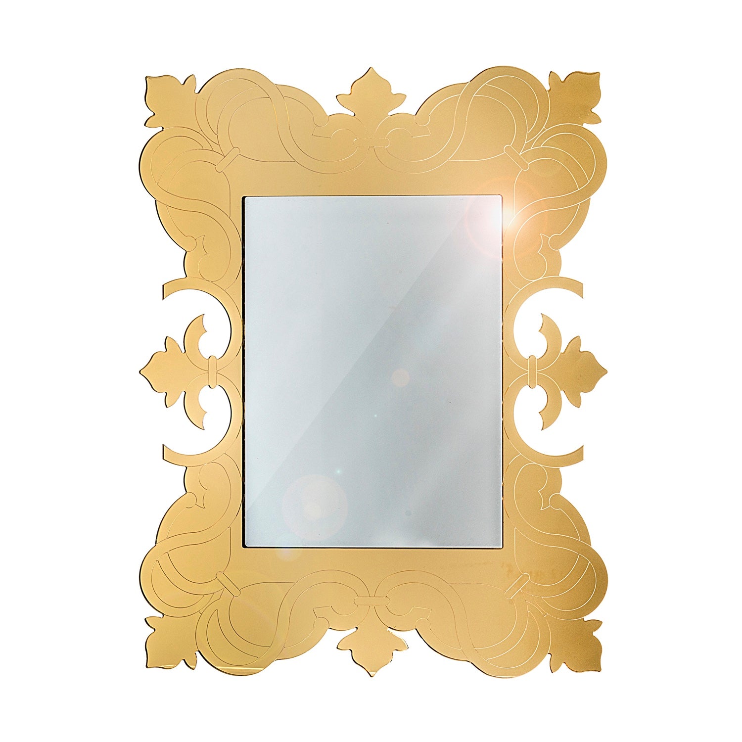 ALTEREGO  SPECCHIO  DA  TAVOLO  GOLD