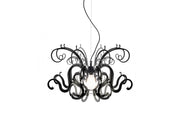 GORGON SMALL LAMPADARIO NERO