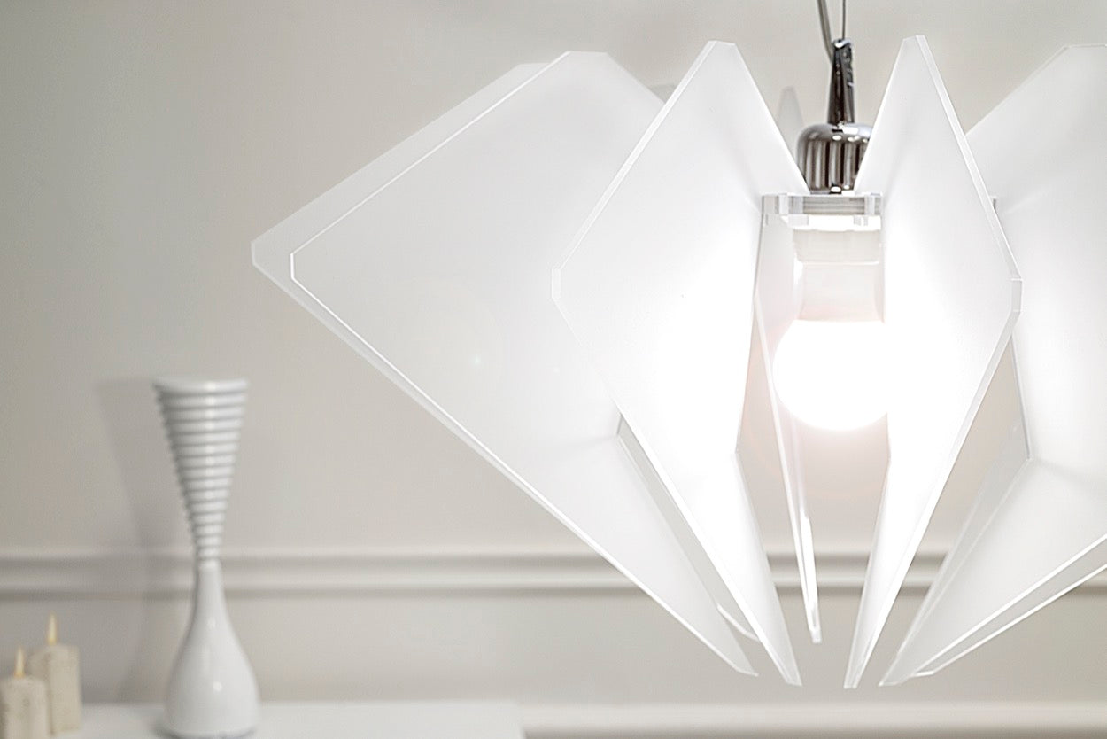 DE  BEERS  SOSPENSIONE  BIANCO  SATINATO