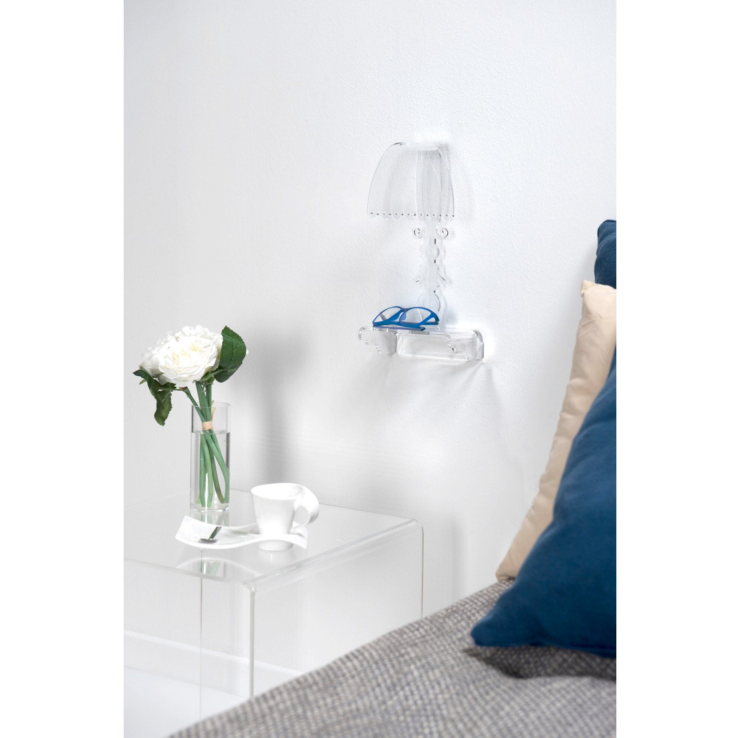 MADAME LED APPLIQUE TRASPARENTE