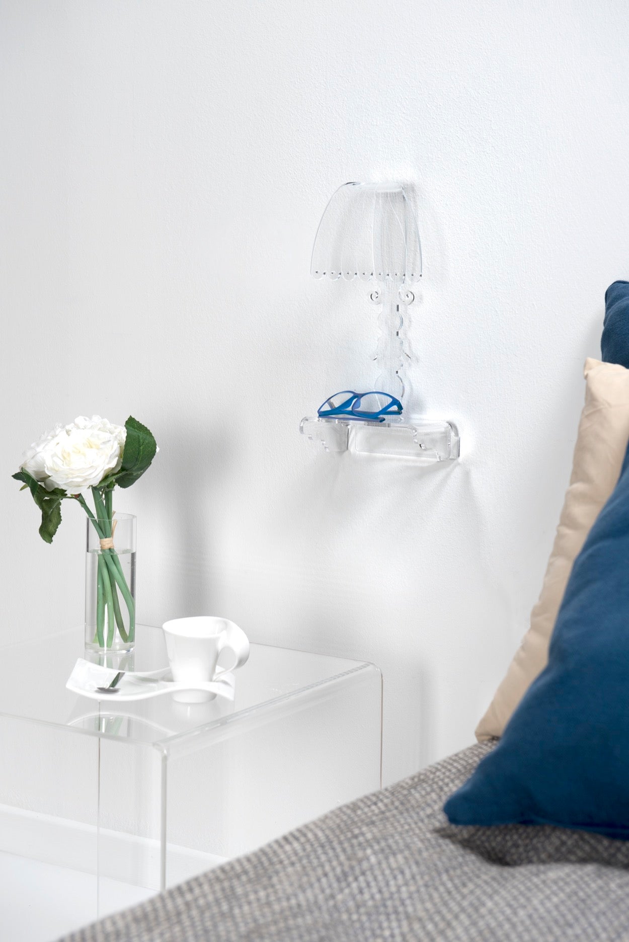 MADAME LED APPLIQUE TRASPARENTE