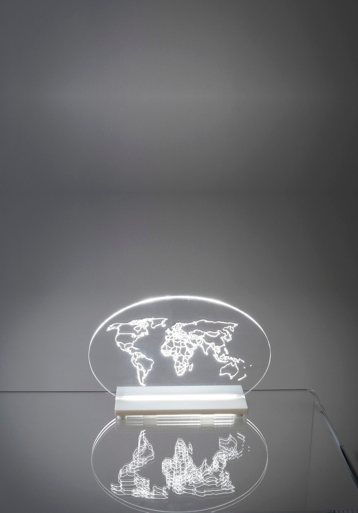 MAPPA LAMPADA TRASPARENTE
