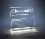 LUCILIO  LAMPADA  CIOCCOLATO