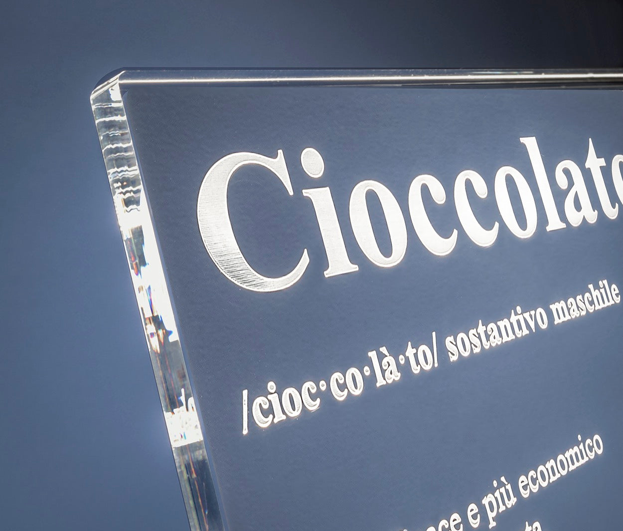 LUCILIO  LAMPADA  CIOCCOLATO