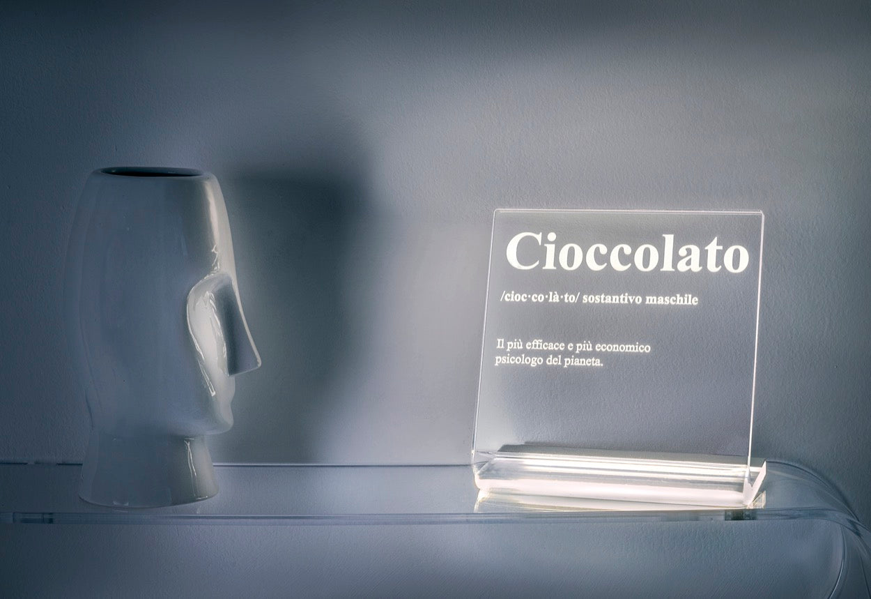 LUCILIO  LAMPADA  CIOCCOLATO