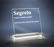 LUCILIO  LAMPADA  SEGRETO