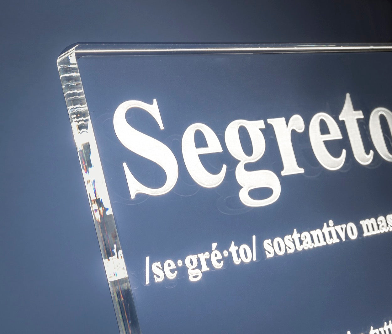 LUCILIO  LAMPADA  SEGRETO
