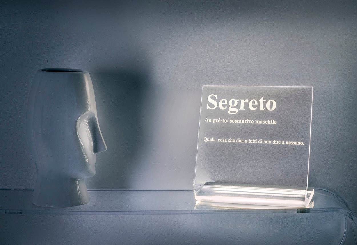 LUCILIO  LAMPADA  SEGRETO
