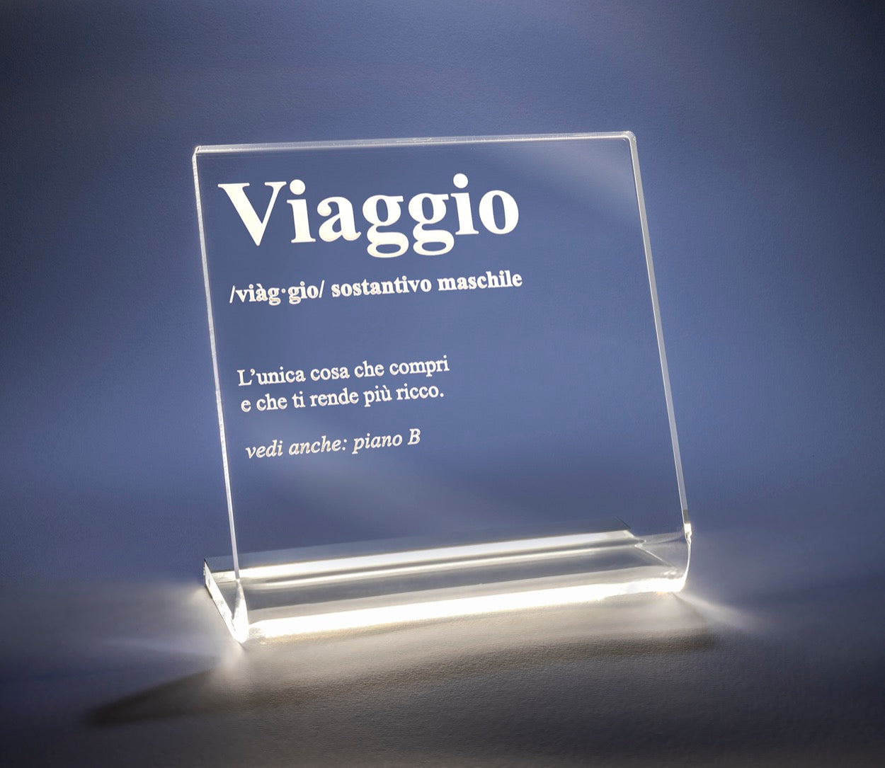 LUCILIO  LAMPADA  VIAGGIO