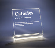 LUCILIO  LAMPADA  "CALORIES"