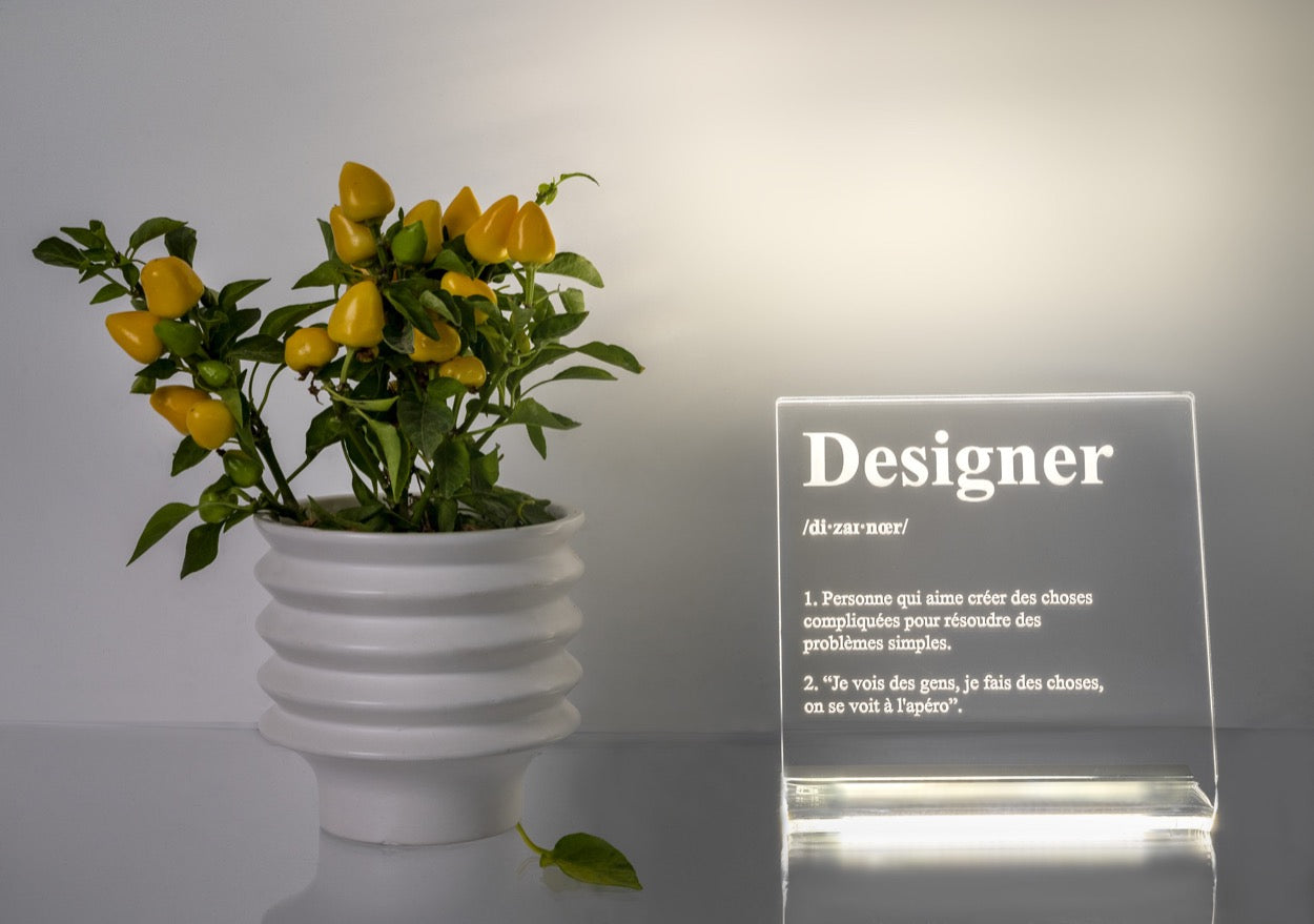LUCILIO  LAMPADA  "DESIGNER"