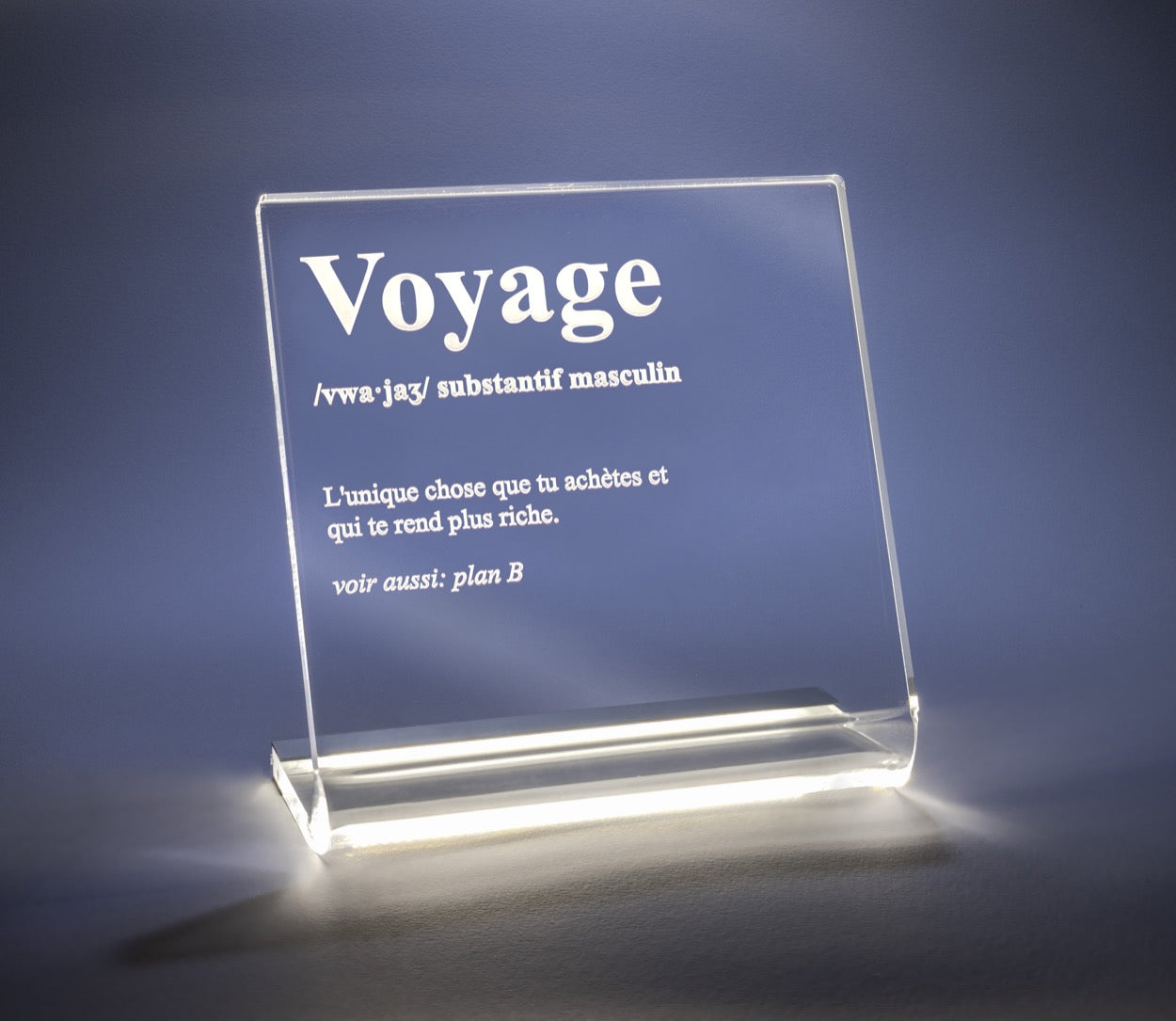 LUCILIO  LAMPADA  "VOYAGE"