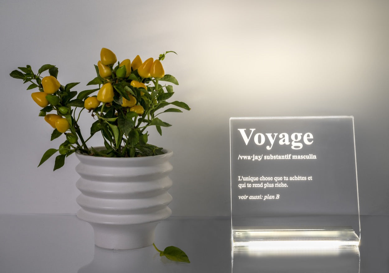 LUCILIO  LAMPADA  "VOYAGE"