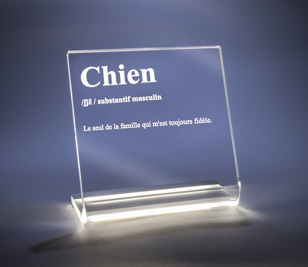 LUCILIO  LAMPADA  "CHIEN"