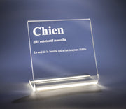 LUCILIO  LAMPADA  "CHIEN"