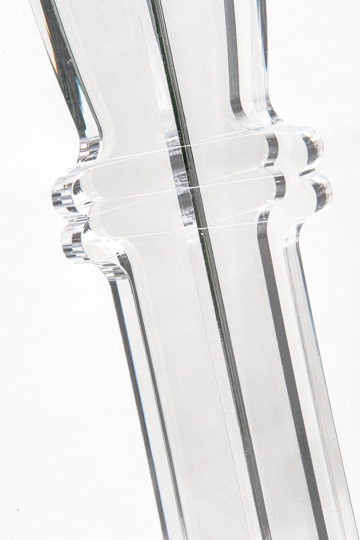LUMIERE CANDELABRO TRASPARENTE