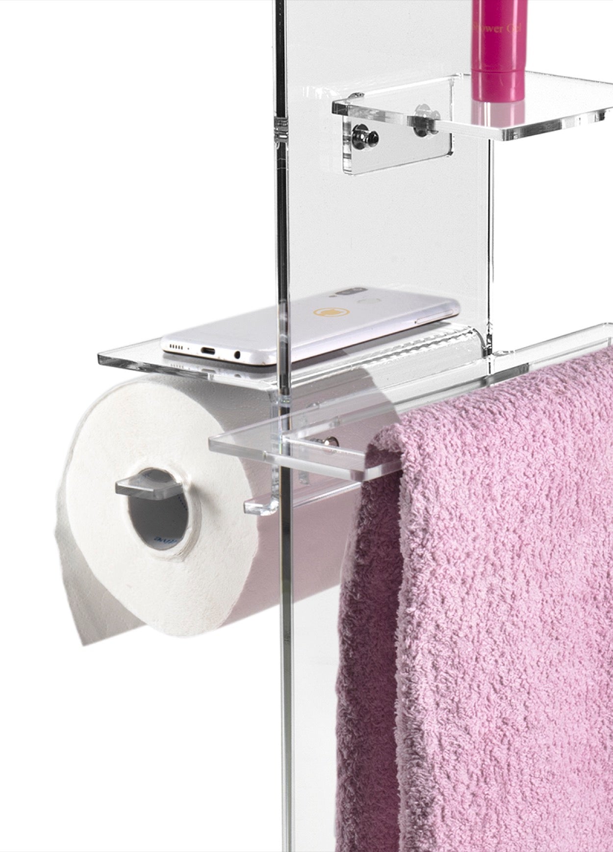 CLIO  COLONNINA  BAGNO   (PORTACARTA  ASCUGAMANO  E  SAPONE  DA  BIDET)