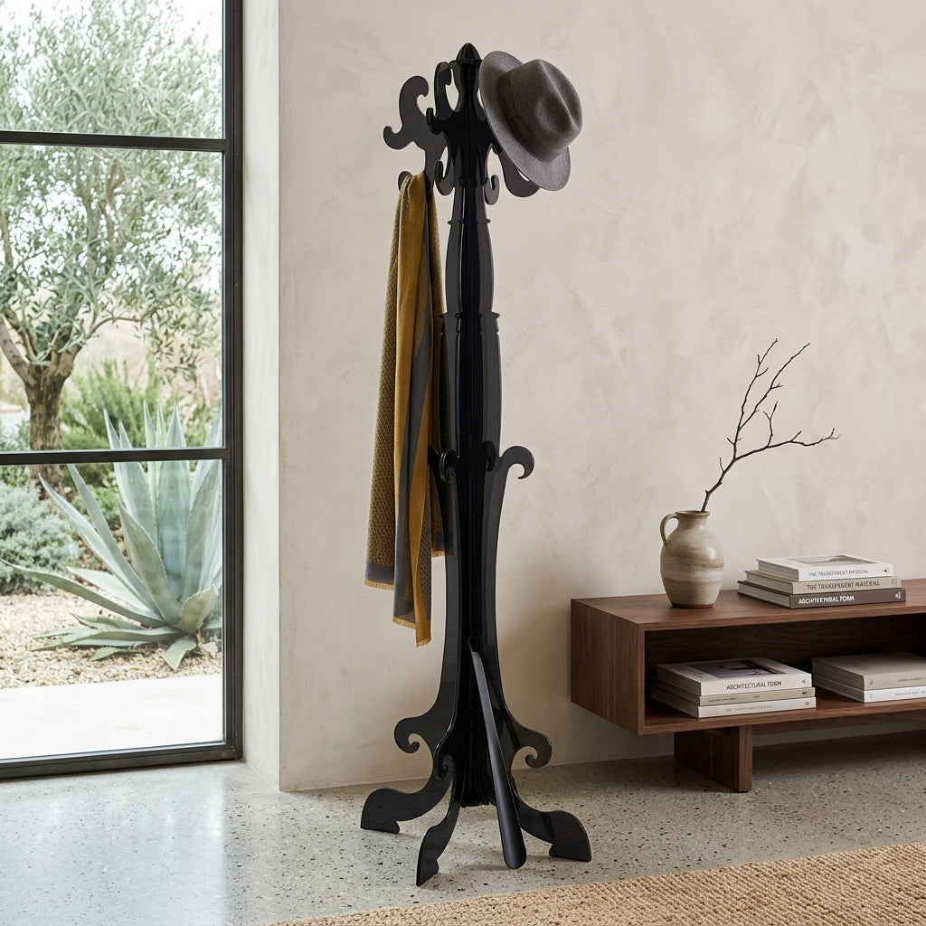THONET APPENDIABITI NERO TRASPARENTE