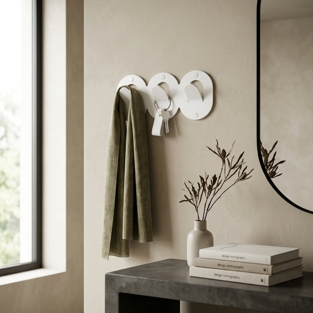 APPENDINO CLIPS BIANCO TRIO