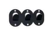 APPENDINO CLIPS NERO TRIO