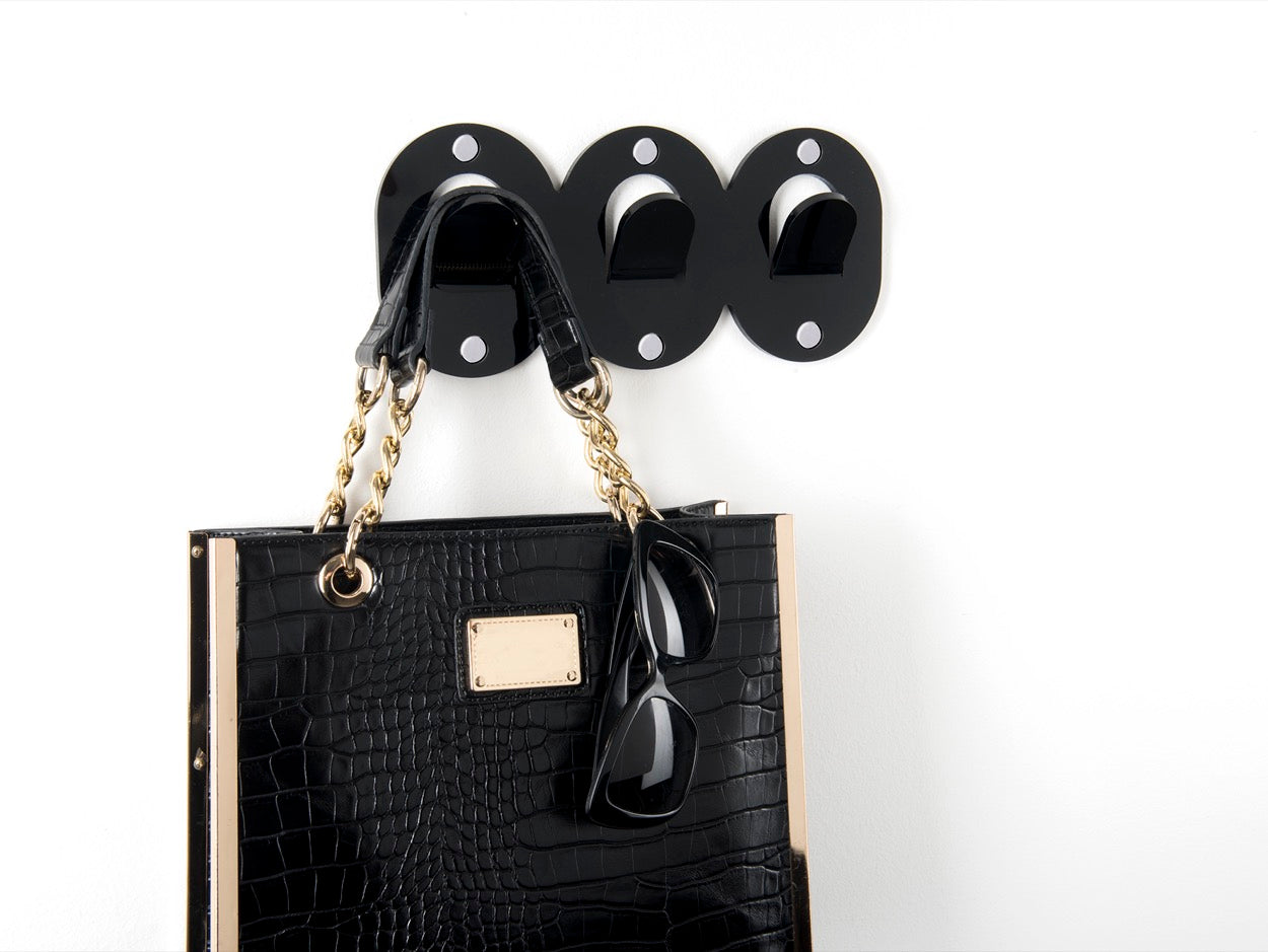 APPENDINO CLIPS NERO TRIO