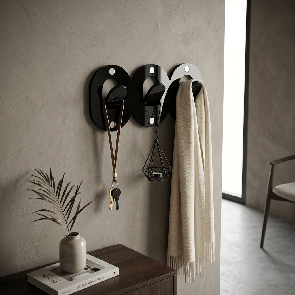 APPENDINO CLIPS NERO TRIO