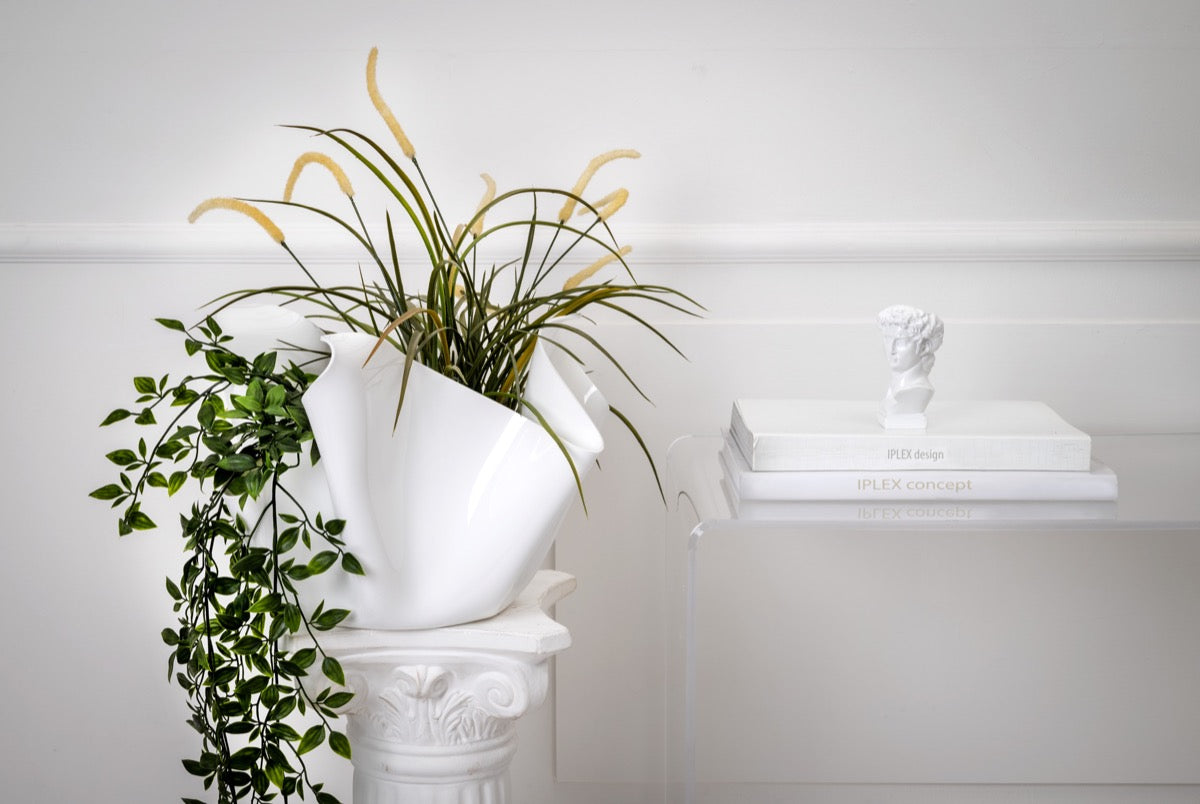 DRAPPEGGI VASO BIANCO