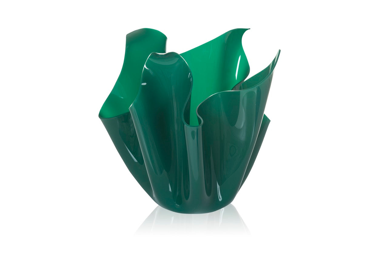 DRAPPEGGI VASO SLIM VERDE SCURO