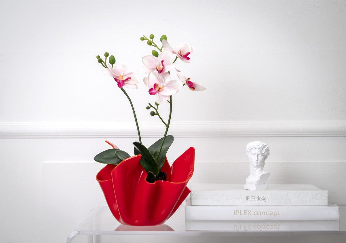DRAPPEGGI VASO SLIM ROSSO