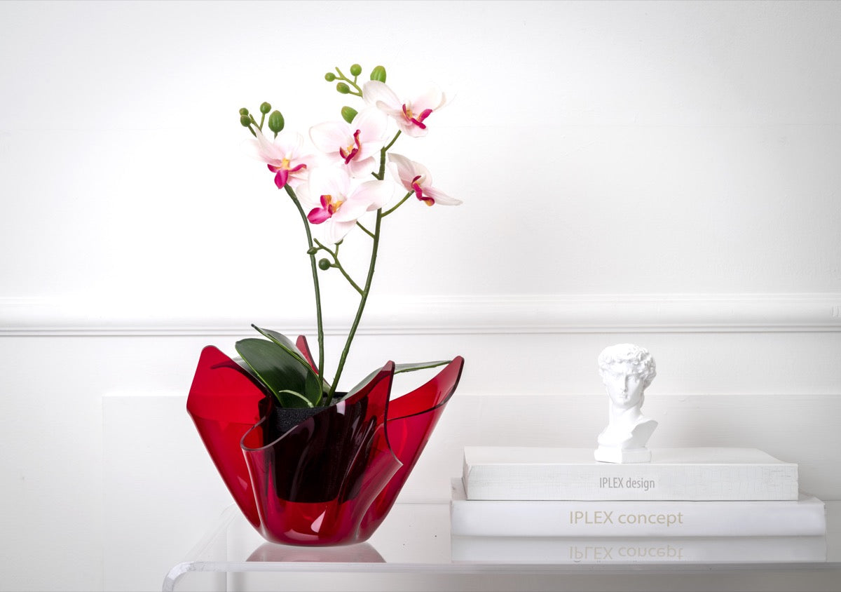 DRAPPEGGI VASO SLIM ROSSO