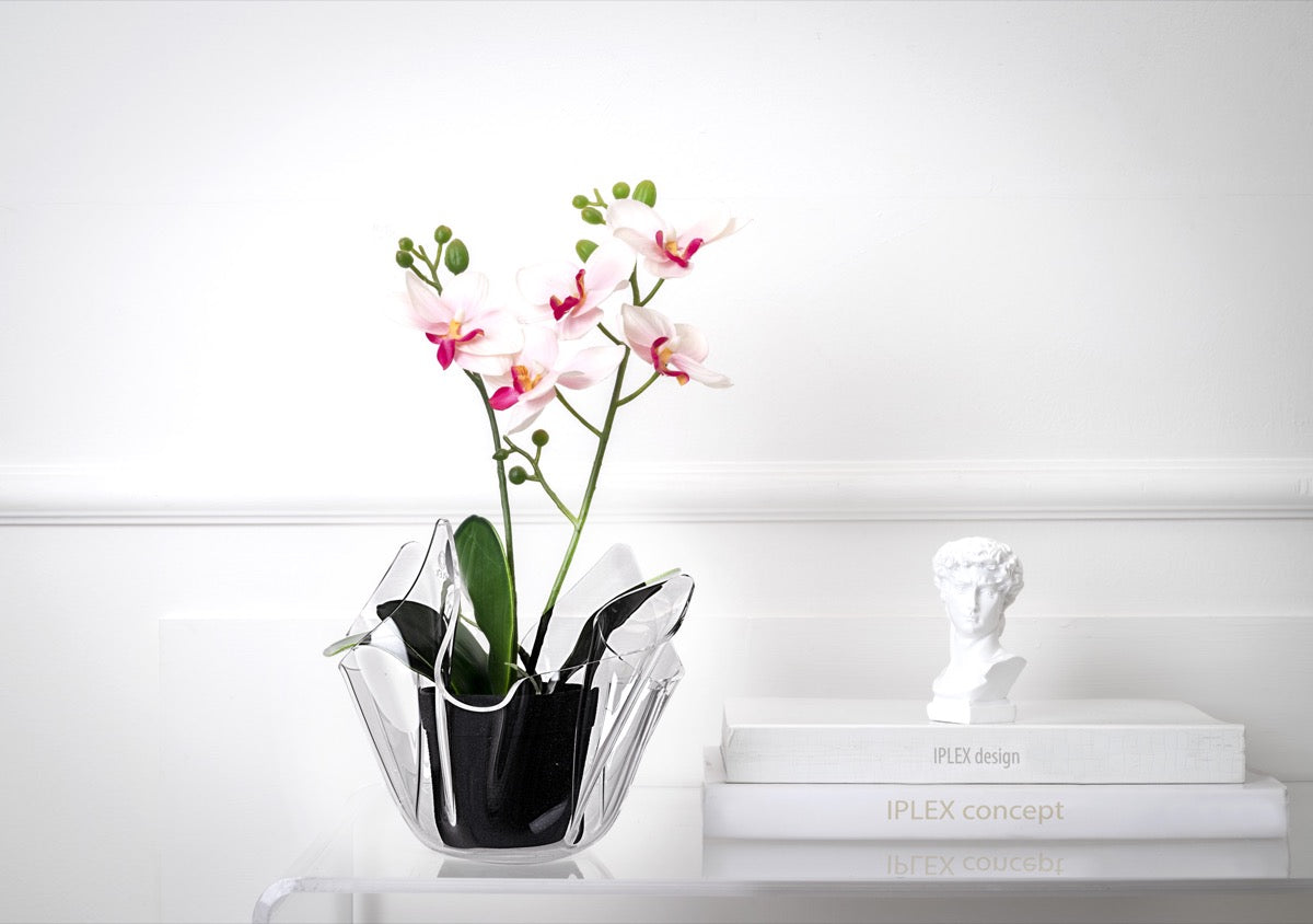 DRAPPEGGI VASO SLIM TRASPARENTE