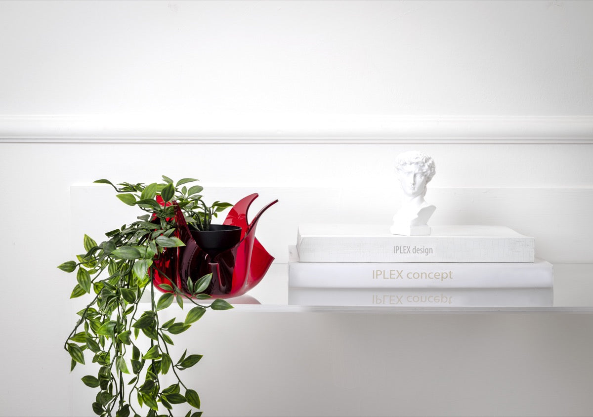 DRAPPEGGI VASO SMALL ROSSO TRAS