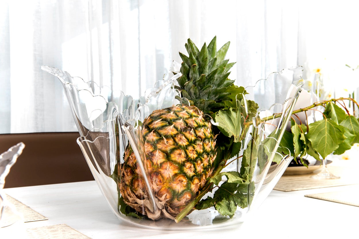 DRAPPEGGI VASO DAISY TRASPARENTE