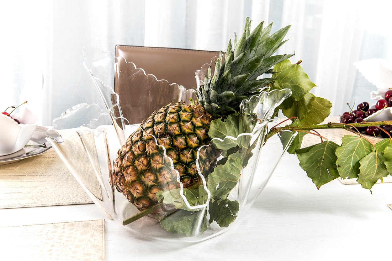 DRAPPEGGI VASO DAISY TRASPARENTE