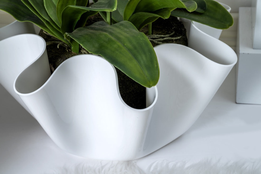 DRAPPEGGI  VASO  GRANDE  BIANCO