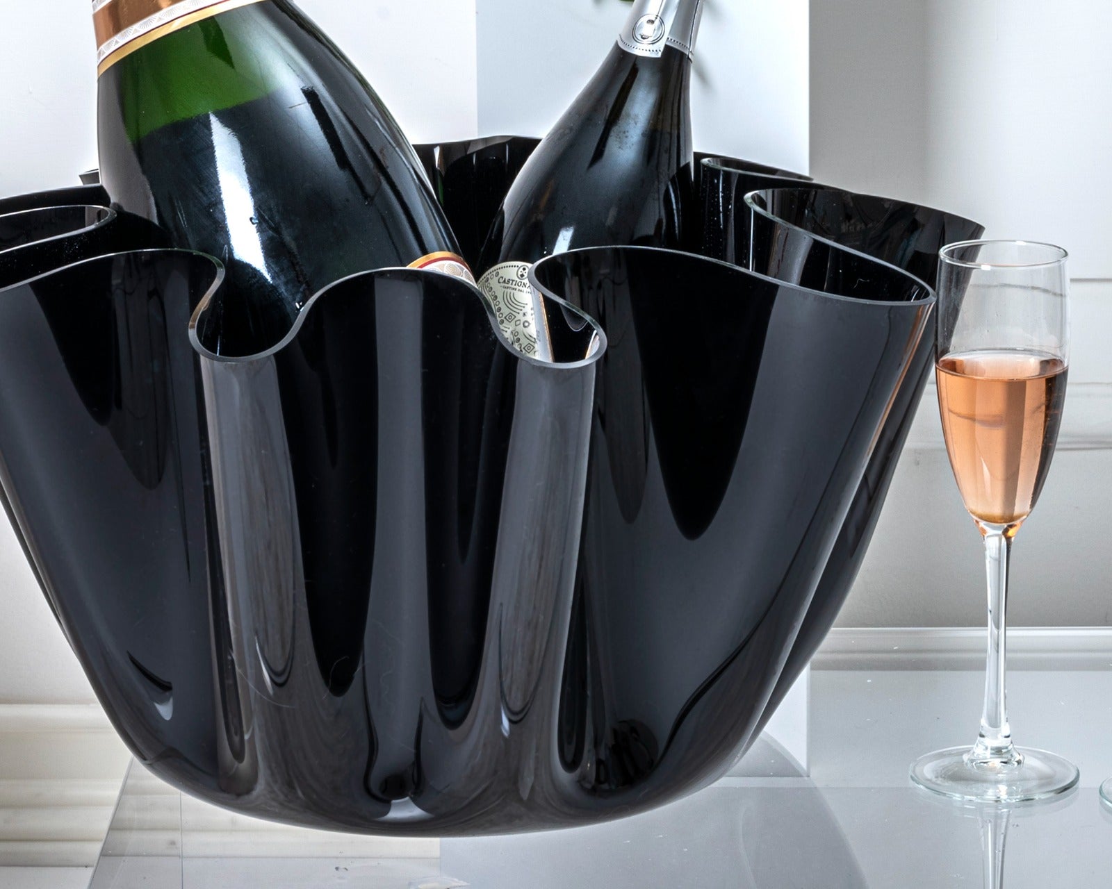 DRAPPEGGI  VASO  GRANDE  NERO